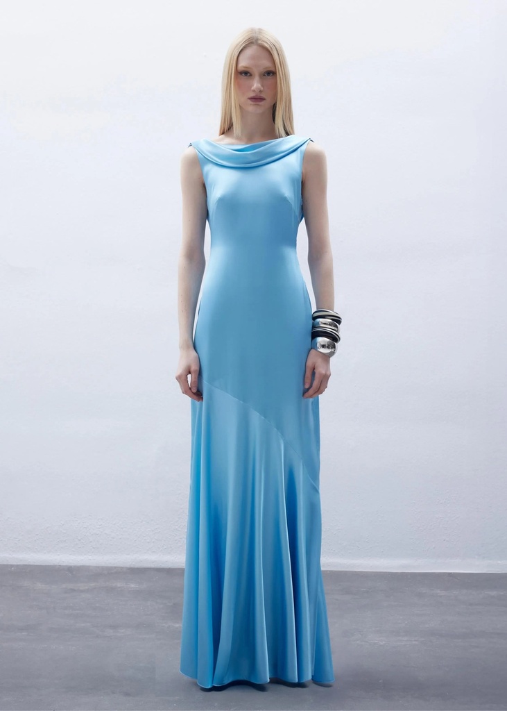 Aurora Dress (Blue) — a closer view