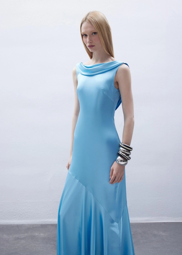 Aurora Dress (Blue) — a closer view